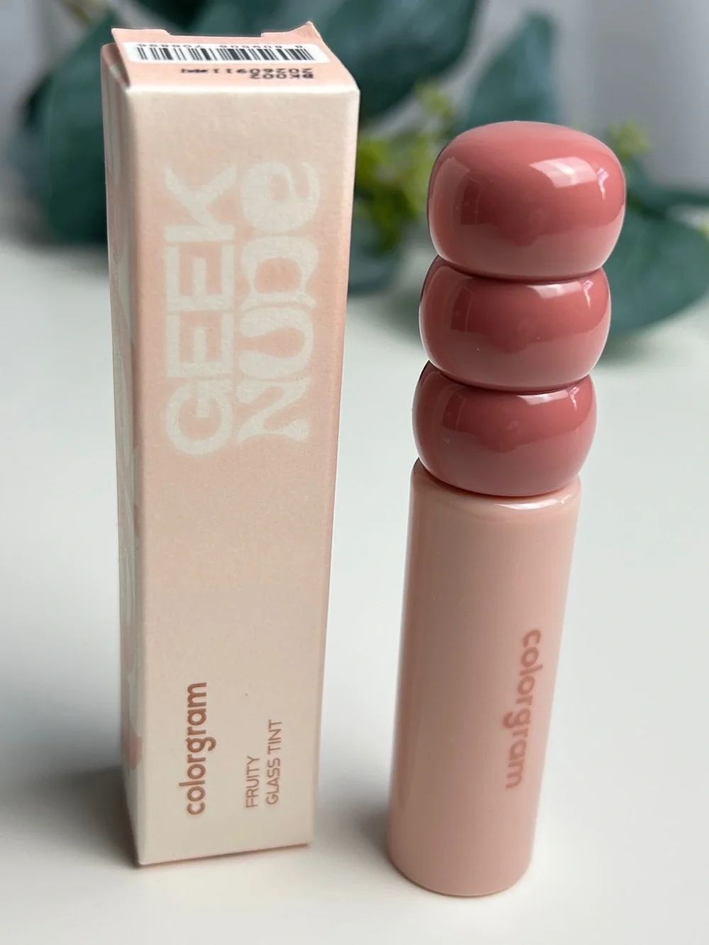 Colorgram Fruity Glass Tint (Geek Nude) in Satisfied Fig NEW!